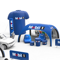 Tente gonflable d'auvent de sport de Offre Spéciale de promotion de haute qualité pour la publicité extérieure tente durable de dôme d'événements commerciaux d'OEM TPU