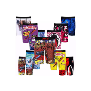 Yüksek kaliteli cips yeni Ethicas ünlü marka lüks şort Unisex artı boyutu Boxer külot erkekler için özel Logo iç çamaşırı - Product Image 1