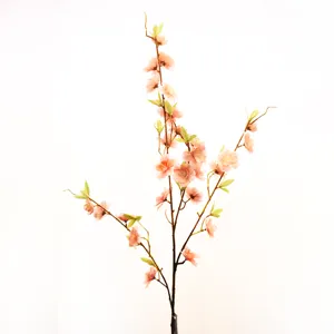 2024 fiori artificiali Sakura steli spruzzano fiori fai da te fiori da sposa in seta bouquet da sposa centrotavola matrimonio