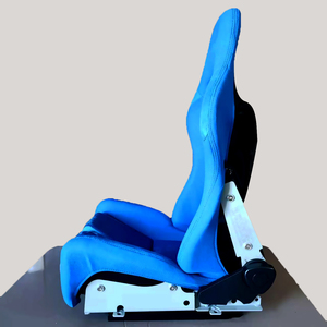 Оптимальные универсальные гоночные сиденья SIM Bucket из ткани и карбона с эффектом «глиттер» для BMW, на заказ - Product Image 6