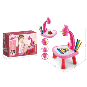 21 desenleri çizim kurulu masa oyuncak 3 In 1 projektör boyama çocuklar için - Product Image 1