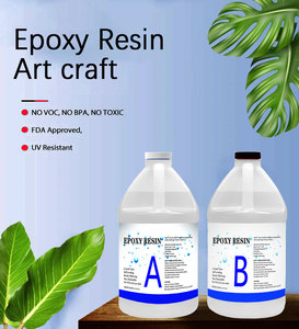 Résine époxy à séchage rapide en gros <span class=keywords><strong>pour</strong></span> usine, 2:1, liquide, durcisseur AB <span class=keywords><strong>pour</strong></span> bijoux, artisanat, comptoirs de table - Product Image 2