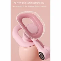 Appareil d'entraînement des cuisses antidérapant, rotatif à 360°, réglable, pour renforcer les articulations de la hanche, portable et confortable à saisir