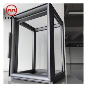 New style glass cabinet design in stock aluminum profile supply technical support provided by cloakroom aluminum manufacturer