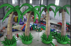 Árbol de coco inflable en oferta para eventos publicitarios comerciales al aire libre - Product Image 3