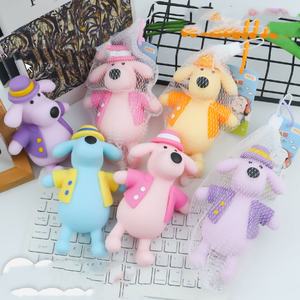 Juguete Antiestrés de Silicona con Forma de Perro Flor de Cerezo - Diseño Creativo de Animal Elástico para Apretar y Estirar - Product Image 6