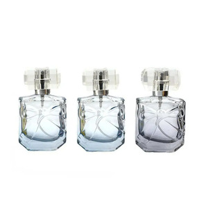 Frasco de perfume de 30 ml con tapa de rosca, frasco de muestra de perfume de color, frasco de perfume de vidrio grande de marca con lazo - Product Image 2