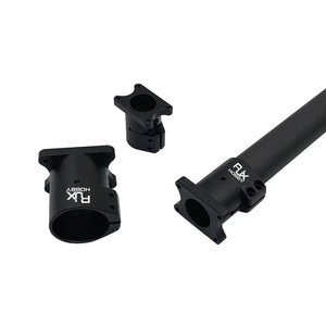 RJXHOBBY RJX 20/25/30mm Drone Landing Gear Mount, Carbon Tube <b>Clamp</b>, Round Carbon Rod Joint <b>Quick</b> Release Connector - Product Image 5