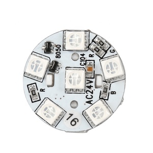 E10 RVB Automatique 1-16 Préprogrammable Amusement Fairground Park Décoration AC24V 28mm 9leds Ampoule LED - Product Image 2