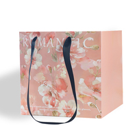 Sacs cadeaux pour fleuristes imperméables en gros 2024 pour bouquets, sacs d'emballage en papier pour mariage avec poignée, emballage de fleurs fait main