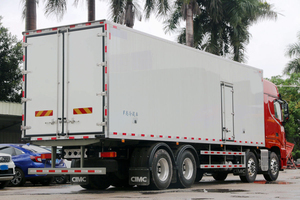 New Dongfeng Manual Diesel 8*4 Refrigerator Truck 9.4m Frozen <b>Box</b> <b>Van</b> for Ice Cream & Medicine Transport Euro 6 Emission - Product Image 3