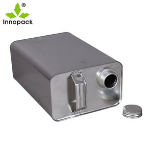 Commercio all'ingrosso <span class=keywords><strong>5</strong></span> <span class=keywords><strong>litri</strong></span> rettangolare olio di latta lattina F-stile motore olio motore <span class=keywords><strong>in</strong></span> metallo può con manico <span class=keywords><strong>in</strong></span> metallo - Product Image 6