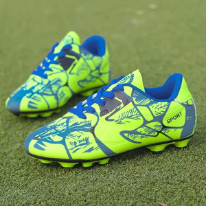 Chaussures de football pour enfants pour garçons Entraînement sur gazon Sports de plein air Chaussures de football rapides Chaussures de tennis Pro pour enfants - Product Image 4