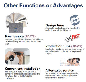 <span class=keywords><strong>Rideau</strong></span> moderne en tissu de gaze de lin translucide occultant ignifuge blanc beige crocheté pour la maison salon - Product Image 6