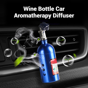 Diffuseur d'air de voiture en métal modifié en forme de bouteille d'azote, pour parfum et aromathérapie, durable, cadeau, tendance, décorations, sans électricité - Product Image 2
