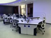 Console de salle de commande en acier laminé à froid personnalisable de vente chaude
