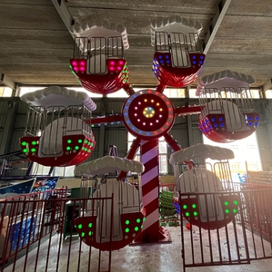 <span class=keywords><strong>Luna</strong></span> Park Kiddie Cable Car Parque de atracciones Productos Doble cara Mini Noria Paseos en venta - Product Image 6