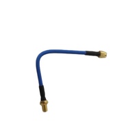 Conector SMA Macho a SMA Hembra de 150 mm, Fabricantes de Conectores de Panel, Cable Coaxial RF Semiflexible RG402 de 0.141''