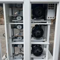Compresor de Aire Scroll sin Aceite Airking de 11KW, 15HP, Refrigerado por Aire, Estacionario, Bajo Ruido, Uso Médico, Motor PLC, Bomba con Rodamientos, Control LCD