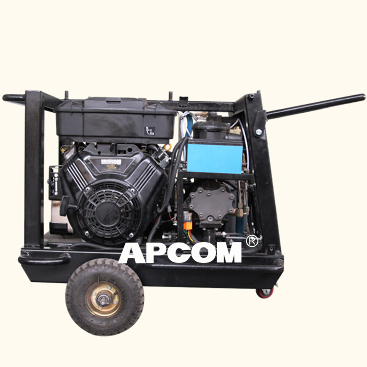 Compresseur d'air à vis portable à essence 18hp 13bar 35cfm 1m 3/min
