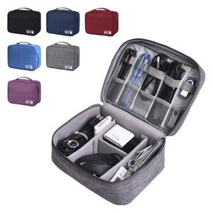 Sac de rangement multifonctionnel étanche pour chargeur, clé USB, casque et câble de données - Product Image 1