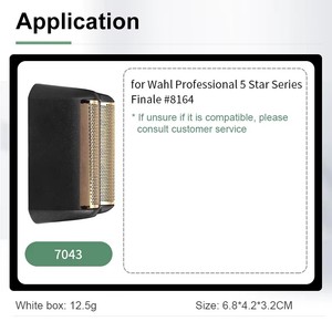 Tête de rasoir électrique de remplacement compatible avec <span class=keywords><strong>Wahl</strong></span> Professional 5 Star Series Finale 7043 # 8164 USB pour le visage et le corps, usage domestique - Product Image 5