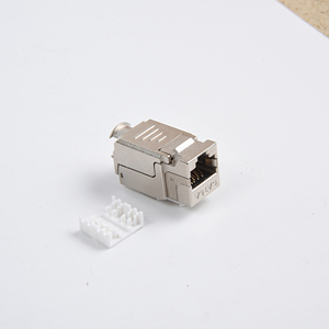 Đầu Nối <span class=keywords><strong>RJ45</strong></span> Jack <span class=keywords><strong>Keystone</strong></span> Cat6a FTP Đầu Nối Mô-đun <span class=keywords><strong>RJ45</strong></span> Ethernet Mạng Được Bảo Vệ 8P8C - Product Image 6