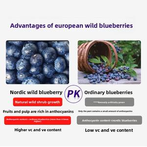 Wright Health Bosbes Luteïne Bloemkleur Capsules Voedingskwaliteit Glycoside Anthocyanine tegen Oogvermoeidheid Bronfabriek OEM - Product Image 3