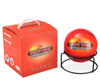 Petit extincteur automatique à poudre sèche de 0,5 kg, article essentiel pour la maison et les voyages, en acier.