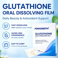 OEM ODM Bandes de beauté à film mince oral au glutathion, formule personnalisée, à la tomate blanche et à la vitamine C, usine de vente en gros