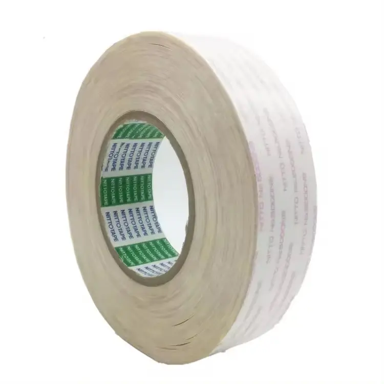 Forme découpée à l'emporte-pièce NITTO 5000NS ruban adhésif en papier de soie acrylique double face en coton blanc non tissé