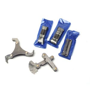 Gabarit de filetage intégré/mesure métrique/imperial/américain 55 60 pour mesurer le plastique, l'acier, le métal - Product Image 4