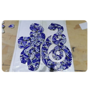 Bảo trì thấp Gạch <span class=keywords><strong>Mosaic</strong></span> Thủy Tinh cho vẻ đẹp lâu dài cá nhân khảm chân dung nghệ thuật cho quà tặng gia đình - Product Image 3