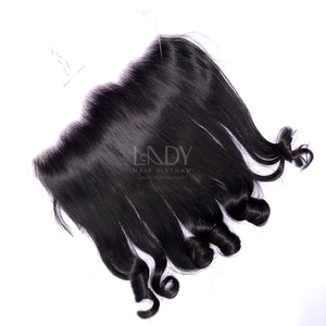 Extensiones de Cabello Natural Ondulado Negro de Alta Calidad con Frontal y Paquetes para Hacer Pelucas - Product Image 5