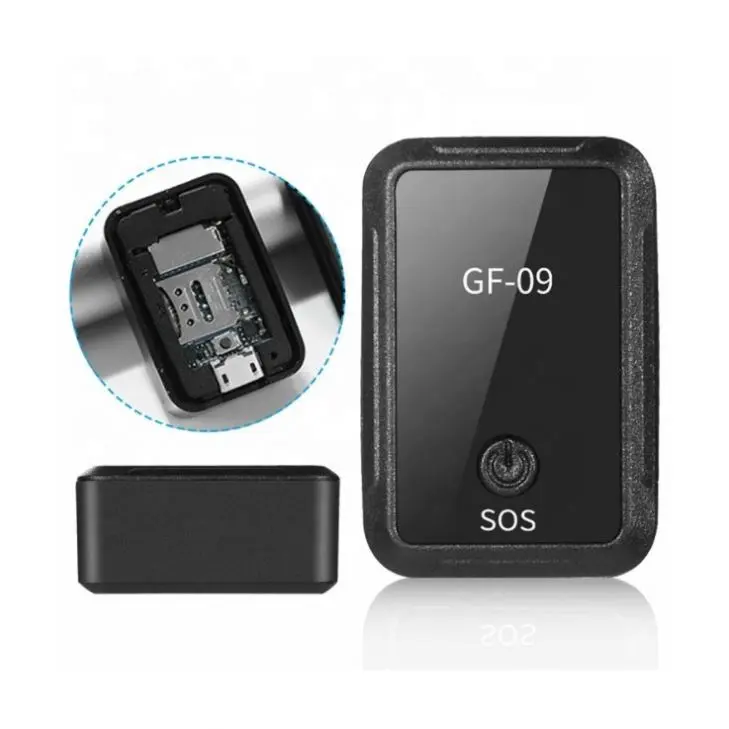 APP toptan gerçek zamanlı araba GPS bulucu GF09 izleme ekipmanları Mini GPS/GSM/LBS Tracker anti-kayıp GPS bulucu