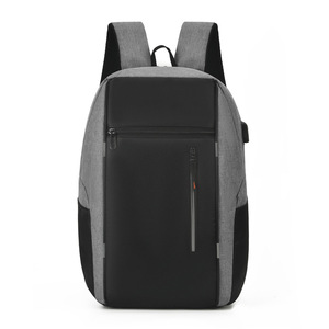 Men's Large Capacity Casual Travel <b>Backpack</b> <b>With</b> USB Charging Laptop <b>Compartment</b> Business Water-repellent Shoulder Straps - Product Image 5