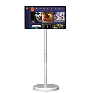 Monitor Portátil Inteligente Inalámbrico OFD de 21.5 Pulgadas con Pantalla Táctil LED Blanca, Android 15, Batería y Soporte para Señalización Digital Exterior - Product Image 1