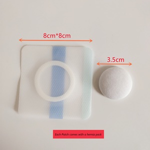 Usine en gros pas cher étanche PU Transparent hernie ombilicale patch coton tampons bébé ventre nombril Patch - Product Image 3