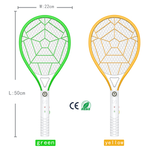 Trọng lượng nhẹ có thể sạc lại điện muỗi Killer vợt bán buôn xách tay kiểm soát côn trùng Fly Vỉ Đập - Product Image 4