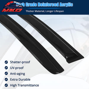 Pare-pluie pour vitres de voiture Volkswagen Jetta A6 berline 11-18, 4 pièces, à coller - Product Image 3