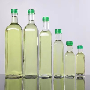 Bouteille en verre pour huile d'olive de 1 l, de 250Ml, 500Ml, 750Ml, de qualité alimentaire, vide, carrée, Antique, <span class=keywords><strong>Marasca</strong></span> vert, bouteille d'huile d'olive - Product Image 4