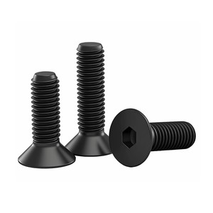 Vis de machine à tête fraisée Torx à <span class=keywords><strong>six</strong></span> lobes en acier inoxydable A2 A4 Inox M2 M3 M4 M5, vis hexagonale noire - Product Image 1