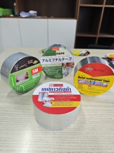 แถบอลูมิเนียมหนา1มม. พร้อมเทปบิวทิลฉนวนกันความร้อนกันน้ำสำหรับงานภายนอกครัวชั้นใต้ดินงานกลางแจ้ง - Product Image 5