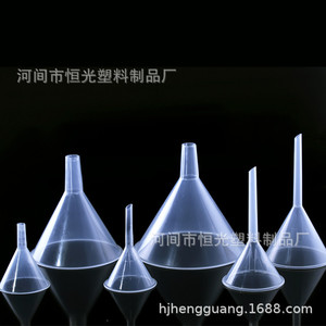 Entonnoirs en plastique de 90 mm, entonnoirs triangulaires, entonnoirs chimiques (en stock) - Product Image 4