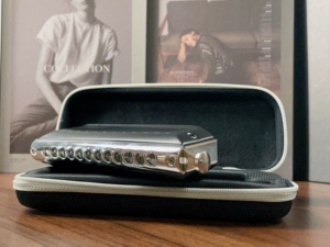 EAST TOP Harmonica FORERUNNER 2.0 chromatique <span class=keywords><strong>à</strong></span> 12 trous et 48 tons, <span class=keywords><strong>clé</strong></span> de Do, avec valves améliorées, accessoire pratique pour - Product Image 3