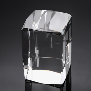 <span class=keywords><strong>Cubo</strong></span> de Cristal Transparente en Blanco al por Mayor para Grabado Láser 3D, Bloque de Cristal Óptico K9 - Product Image 6