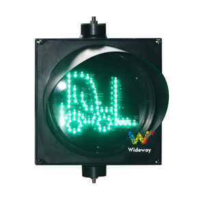 300mm PC LED IP65 PC 歩行者用信号機 DC12V/ソーラー 2-in-1 交通信号 - Product Image 2