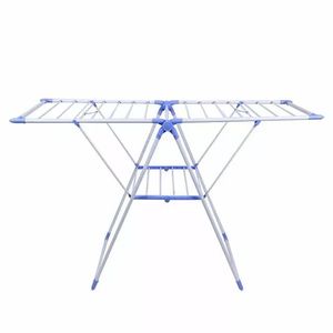 Sèche-<span class=keywords><strong>linge</strong></span> mural en fer <span class=keywords><strong>rétractable</strong></span> facile <span class=keywords><strong>à</strong></span> utiliser sèche-<span class=keywords><strong>linge</strong></span> en métal pliable papillon peu encombrant pour la maison pour la salle de bain - Product Image 1