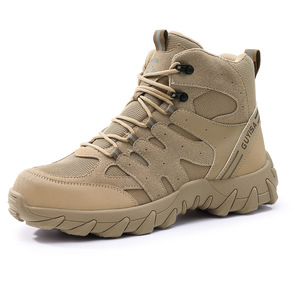 Scarpe Antinfortunistiche da <span class=keywords><strong>Uomo</strong></span> con Puntale in Acciaio, Antiurto, Antiperforazione, Resistenti all'Usura, Alte, Antiscivolo, con Suola in <span class=keywords><strong>Gomma</strong></span>, <span class=keywords><strong>Stivali</strong></span> da Lavoro Protettivi - Product Image 2