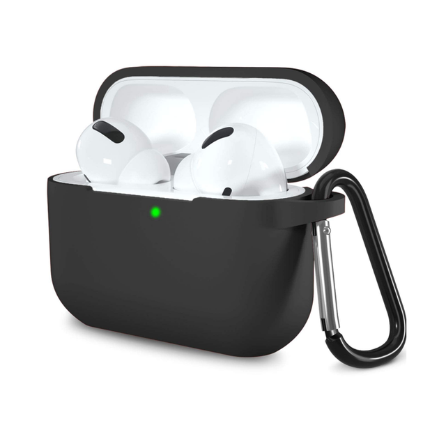 2026 High Quality Silicone Cover Protective Case for Airpods Pro 2 Silicone Case with Carabiner